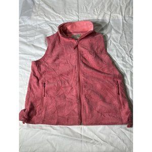 Cabelas Womens Vest Full Zip Jacket Size Large Outwear Fleece